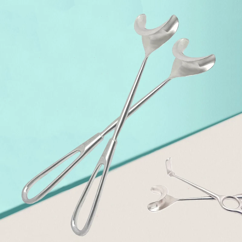 

Dental Implant Retractor Long Shaft Upper Lower Bent Stainless Steel Maxillofacial Surgical Instrument for Clinic