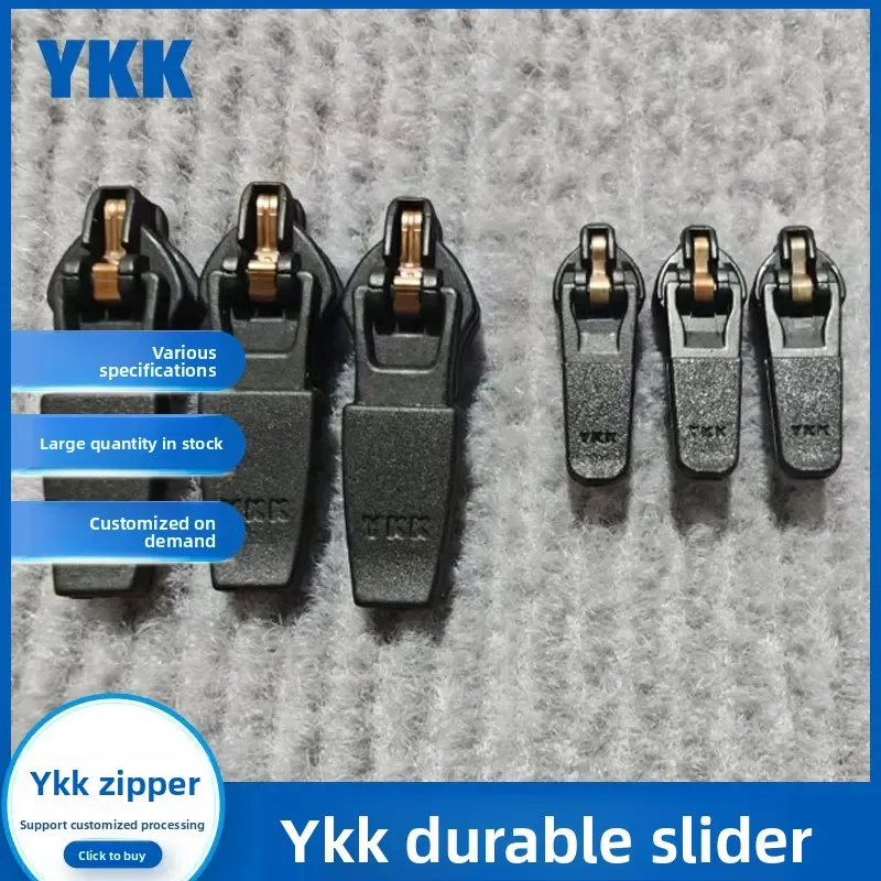 

YKK3 No. 5 Nylon Automatic Zipper Chain Head Metal Nylon Zipper Head Shoes and Boots Clothing 30pieces