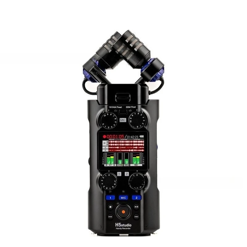 Recorder XY stereo microphone 32bit studio level pickup