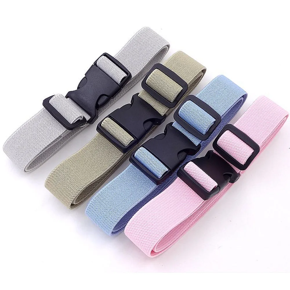 Training Belt Summer Insert Buckle Pants Belt Woven Waistband Mult-colors Children's Belt Boys Girls Elementary School