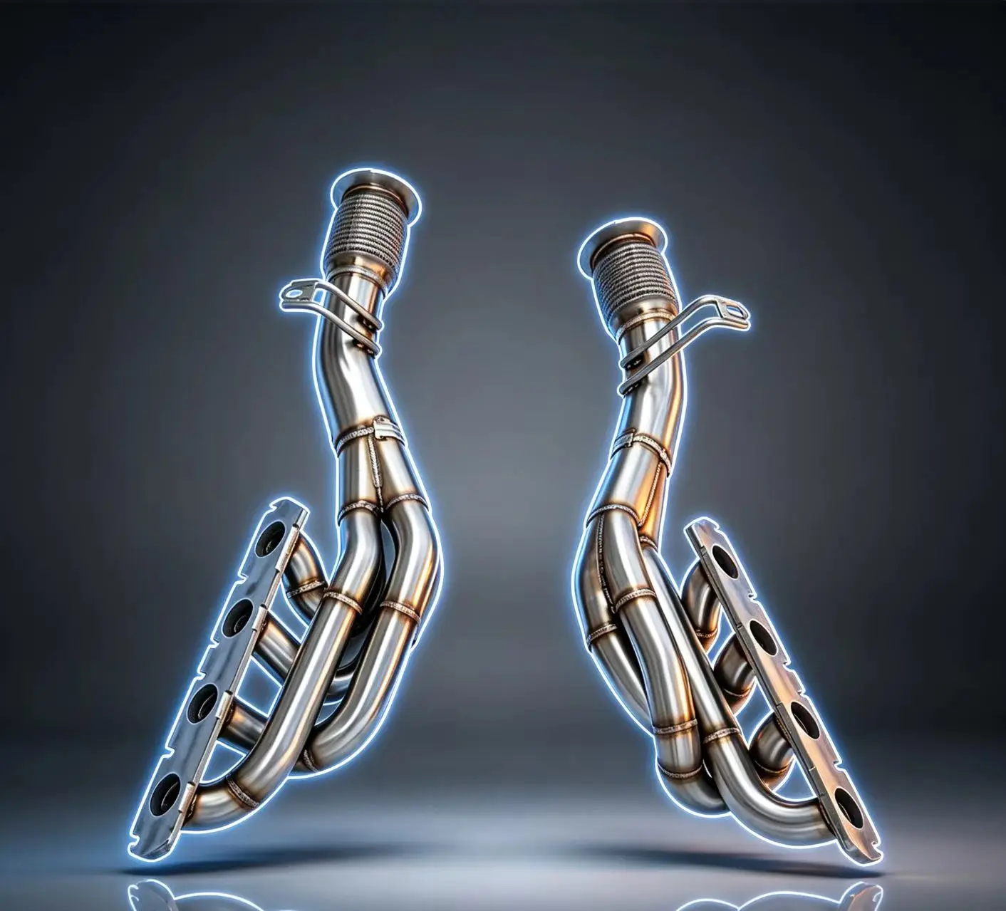 exhaust manifold for Audi R8 V8 4.2 2008-2015 stainless steel exhaust manifold ,High performance exhaust manifold