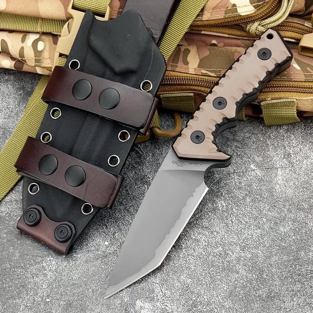 

Высокое качество Miller M27 нож с фиксированным лезвием DC53 лезвие острый режущий походный охотничий нож тактический нож для выживания с ножнами