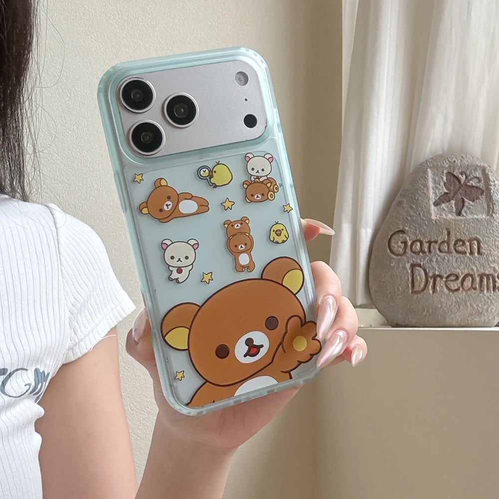 Cute Cartoon Anime Rilakkuma B - Cute Anime Case 评论和价格
