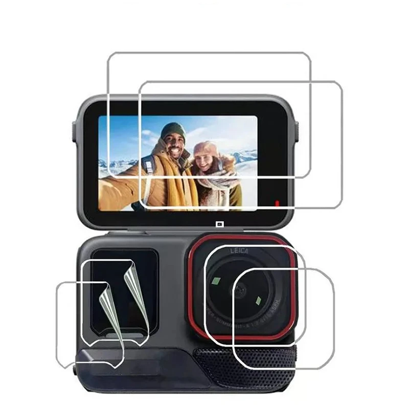 Película de vidrio templado de protección de pantalla para Insta360 Ace Pro 2, película resistente a los arañazos y a prueba de explosiones, accesorios para cámaras deportivas