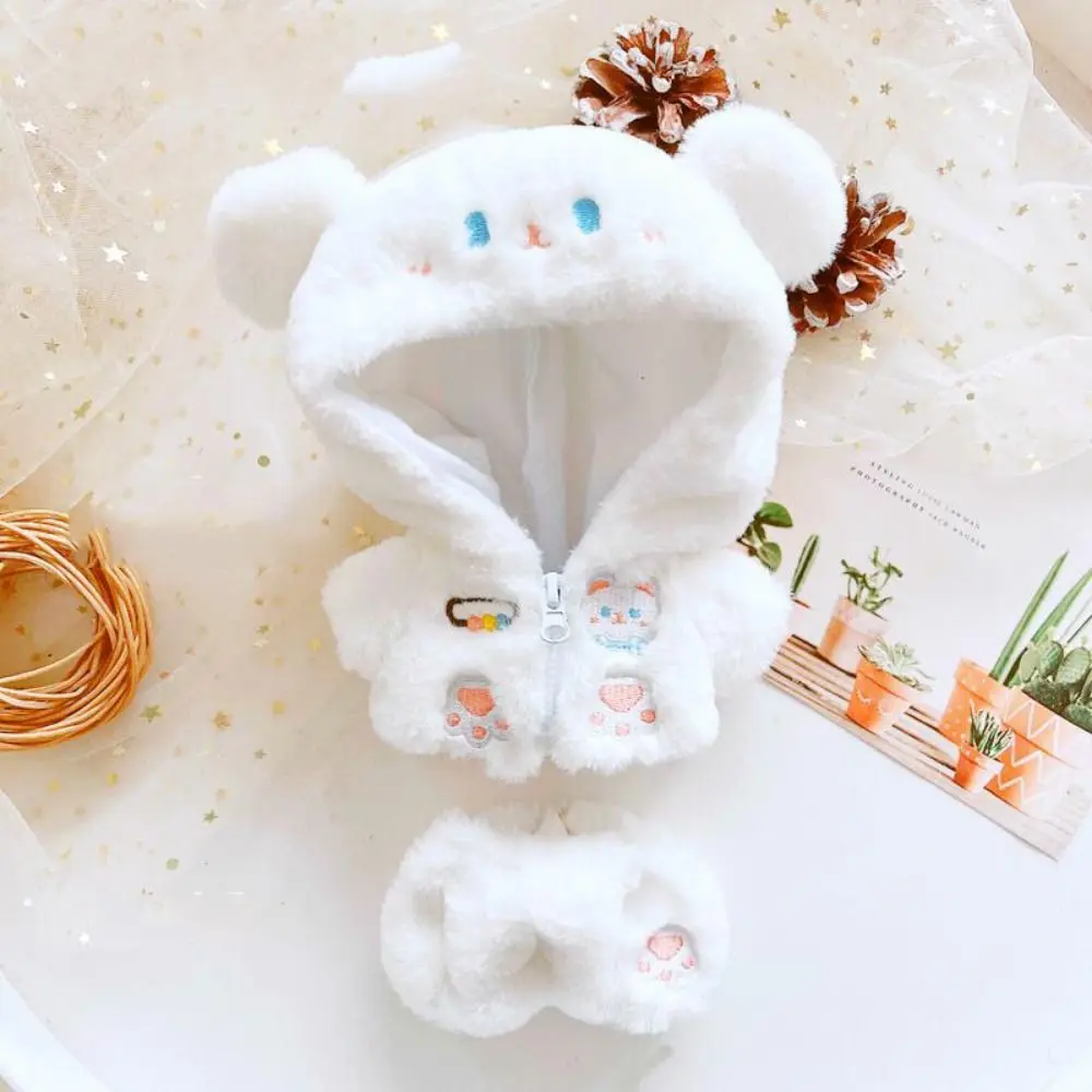 Dress Up 20cm Doll Coat Clothes Doll Clothing Fur Idol Doll Outfit Clothes Cat Outfit Animal 20cm Doll Clothes 20cm Cotton Doll