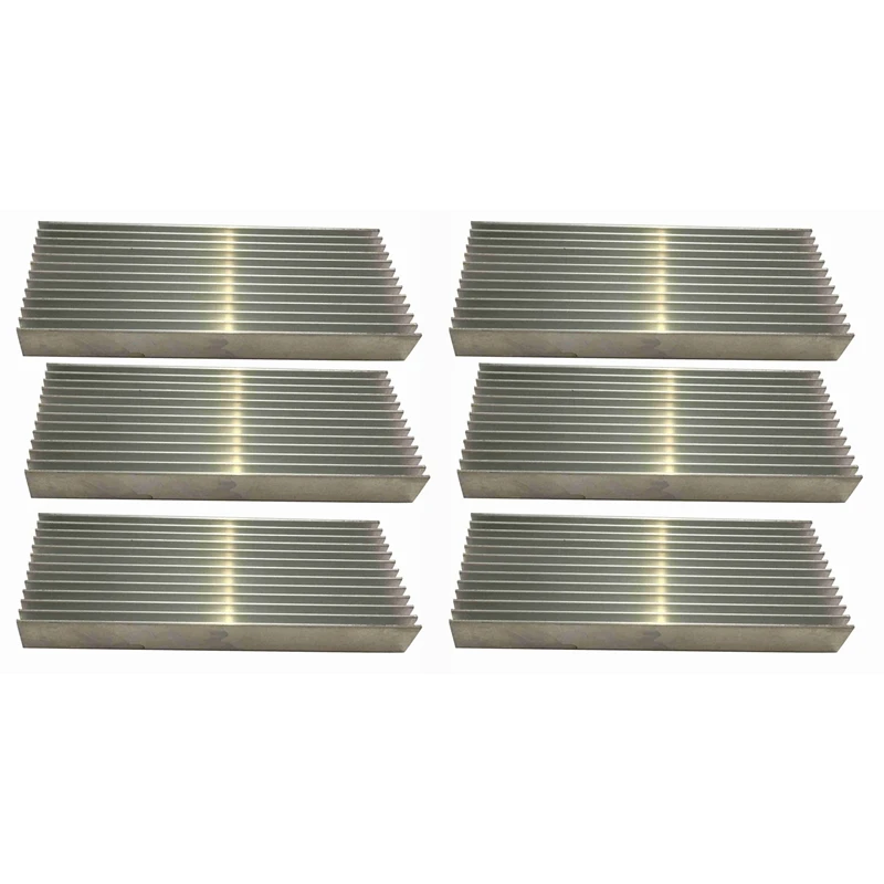 

9 Pcs Aluminium Power Amplifier Heatsink Heat Sink 100X40x11mm