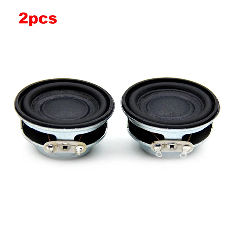 2Pcs Audio Speaker 4Ω 3W 36mm1.4Inch Full Range Loudspeaker DIY Sound Mini Speaker for Home Theater