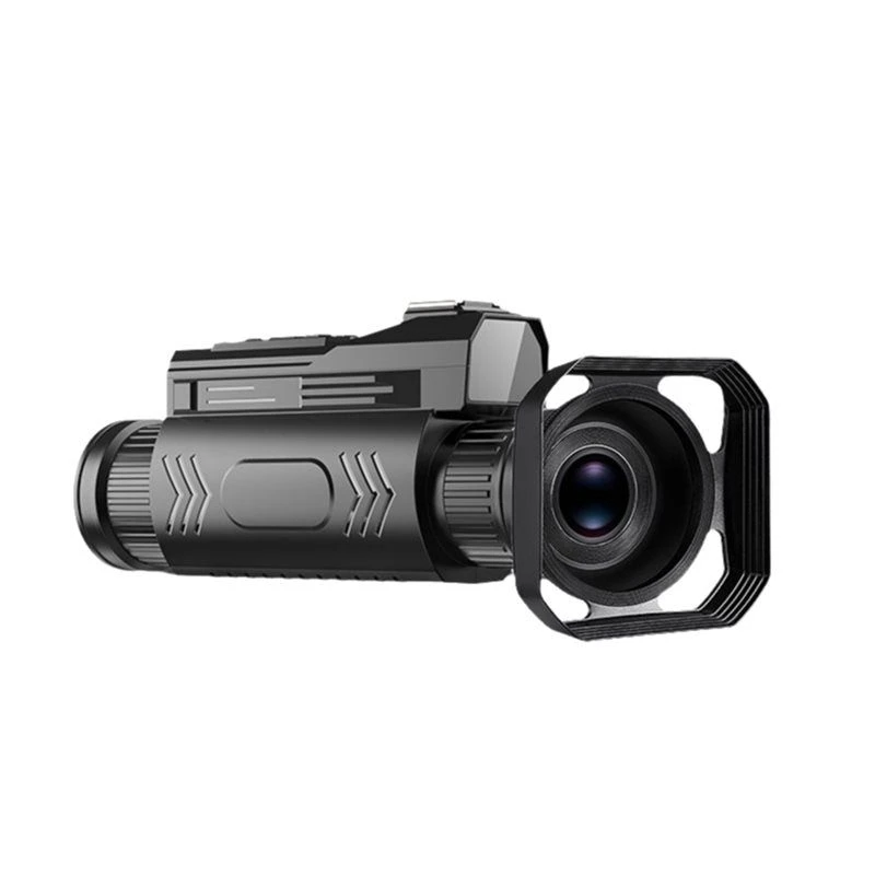 T22C D12 4K Digital Zoom Monocular 28X Infrared Night Vision Goggles 68MP Digital Night Vision Telescope With Wifi Lens Hood