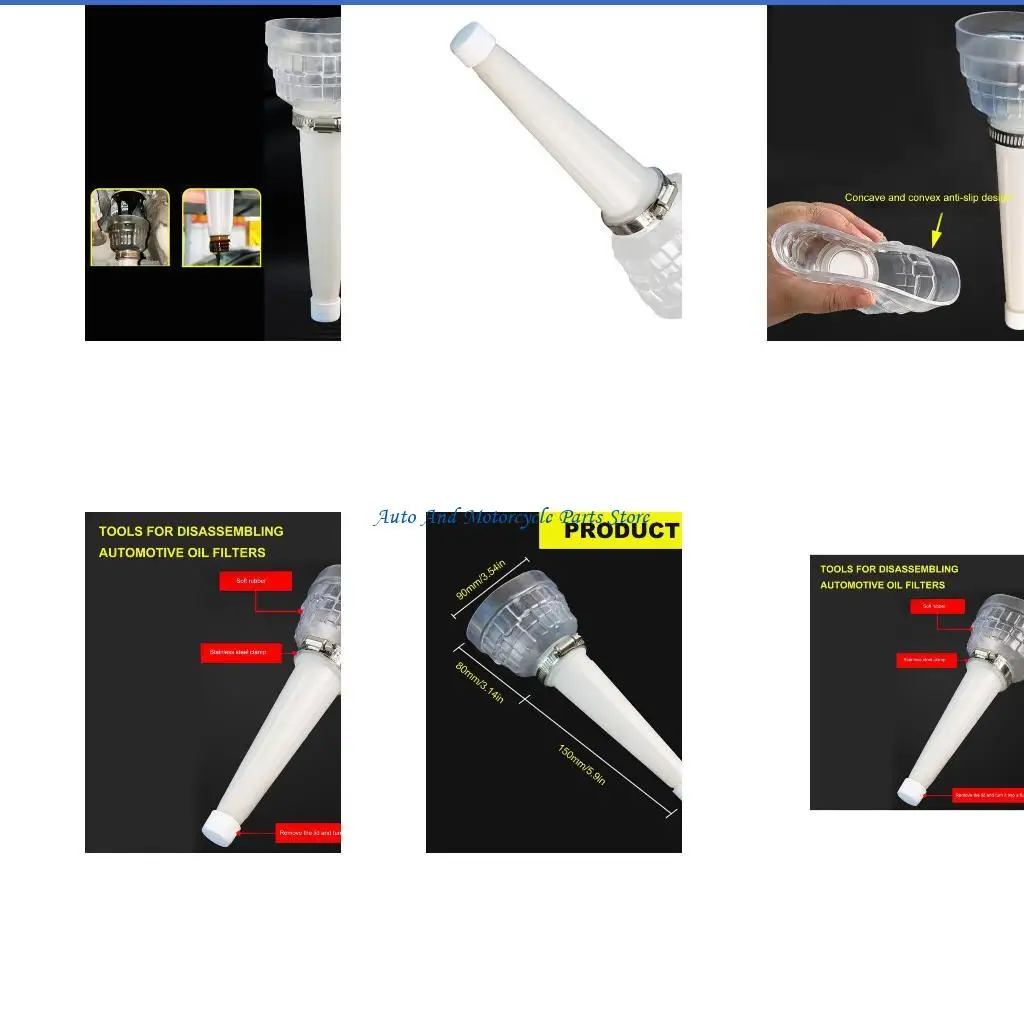 

P9FD Auto Oil Filter Removal Tool Oil Multifunctional Oil Filter Remover Change Tool