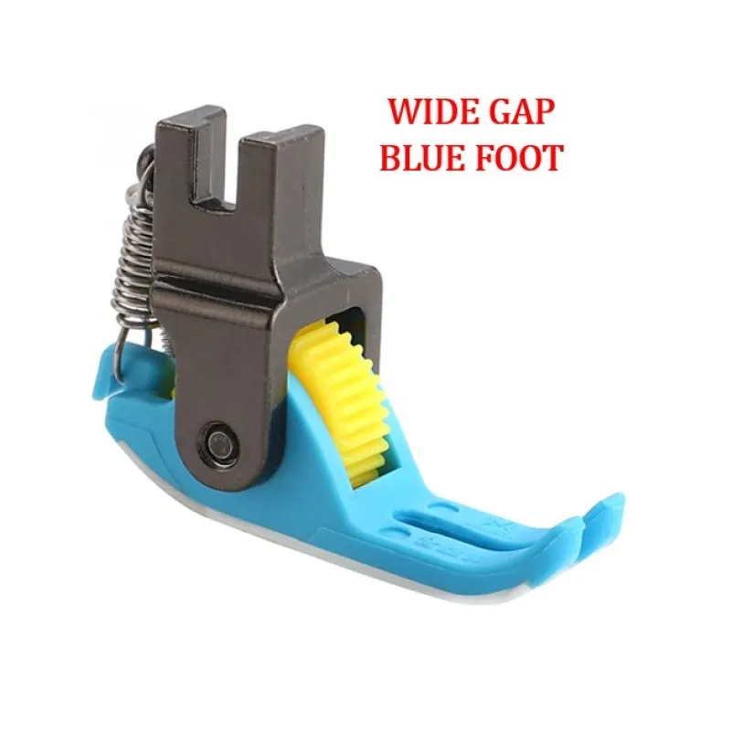T351 T360 T361 T58 Plastic Roller Presser Foot For Lockstitch Sewing Machine Accessories Wheel Plate Parts Replaceable Foot - view 2