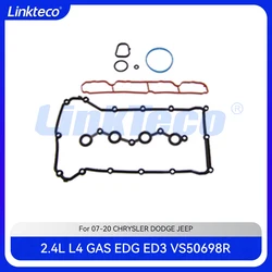 Engine part Valve Cover Gasket set Fit 2.4 T L L4 EDG ED3 GAS For 07-20 2.4L JEEP COMPASS CHRYSLER 200 DODGE AVENGER VS50698R