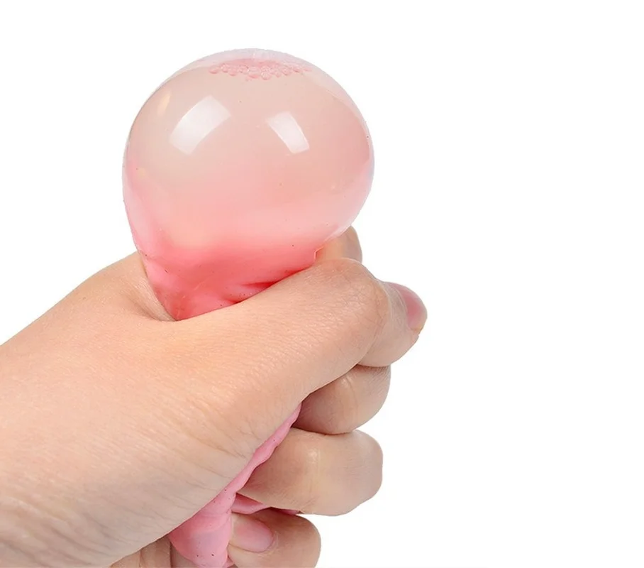 1 pçs macio tpr squeeze bola brinquedos simulação cérebro anti-stress brinquedo mole bola de estresse para crianças adultos brinquedo