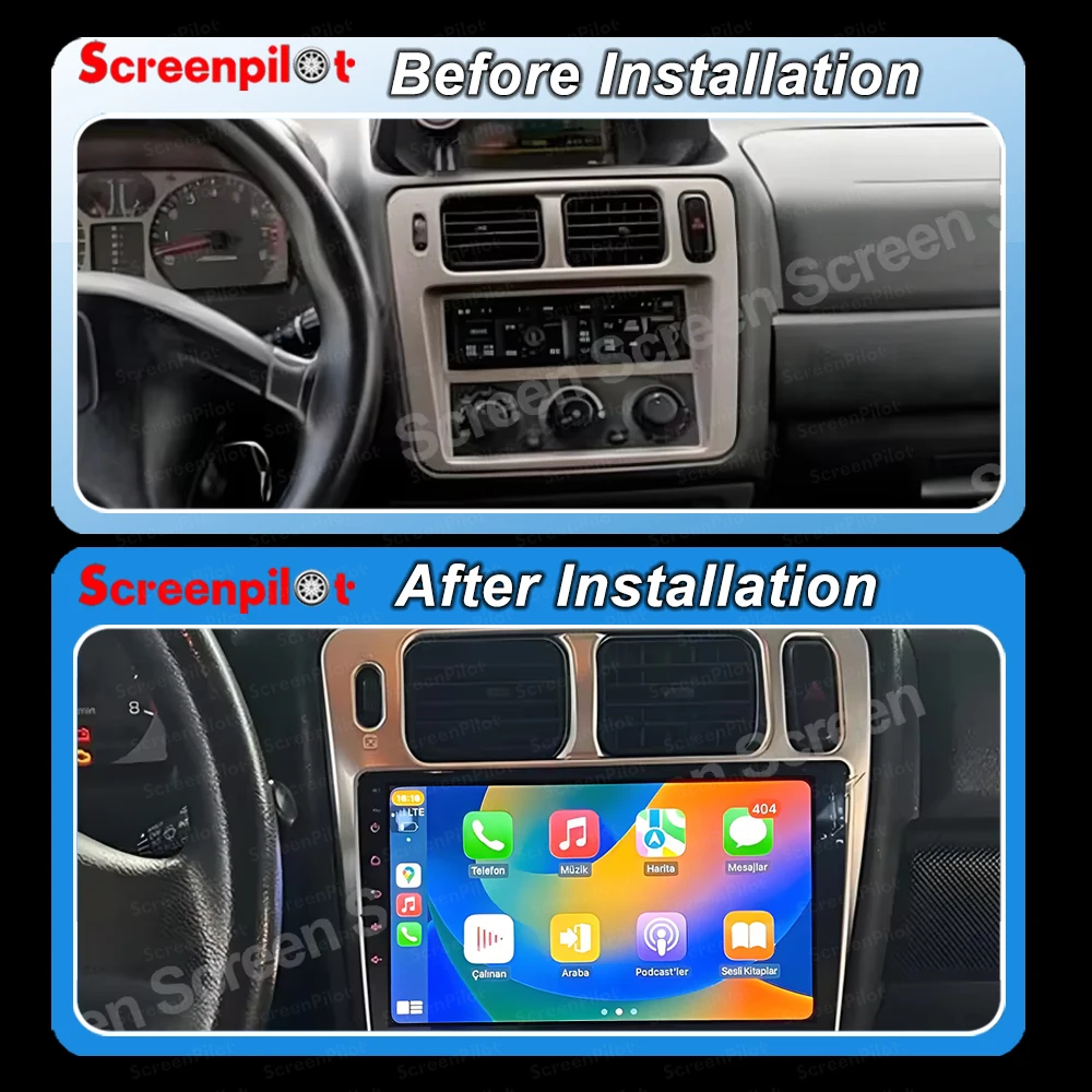 Android 16 Car Radio For Mitsubishi Pajero iO 1998 - 2000 2001 2002 -2007 BT Head Multimedia Video Player GPS Navigation 5G WIFI