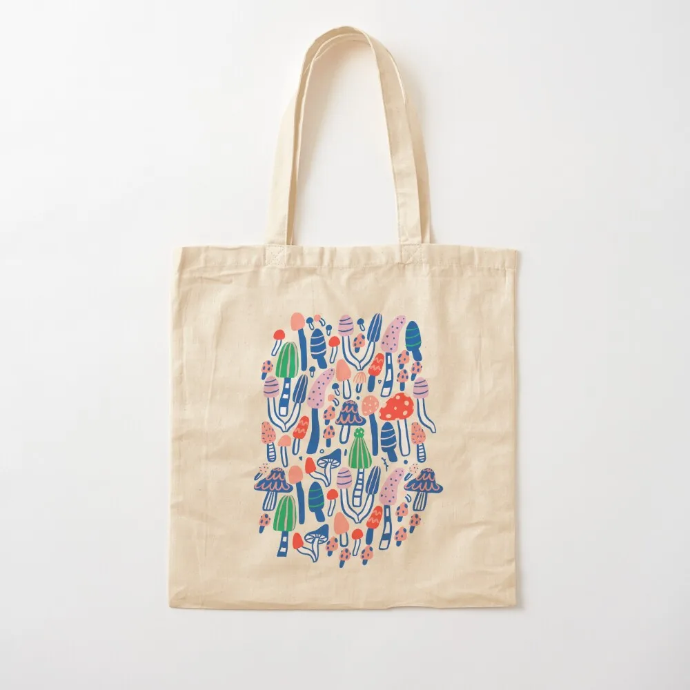 

Bold cool mushrooms pattern. Tote Bag tote bag university Lady bags Canvas Tote Bag