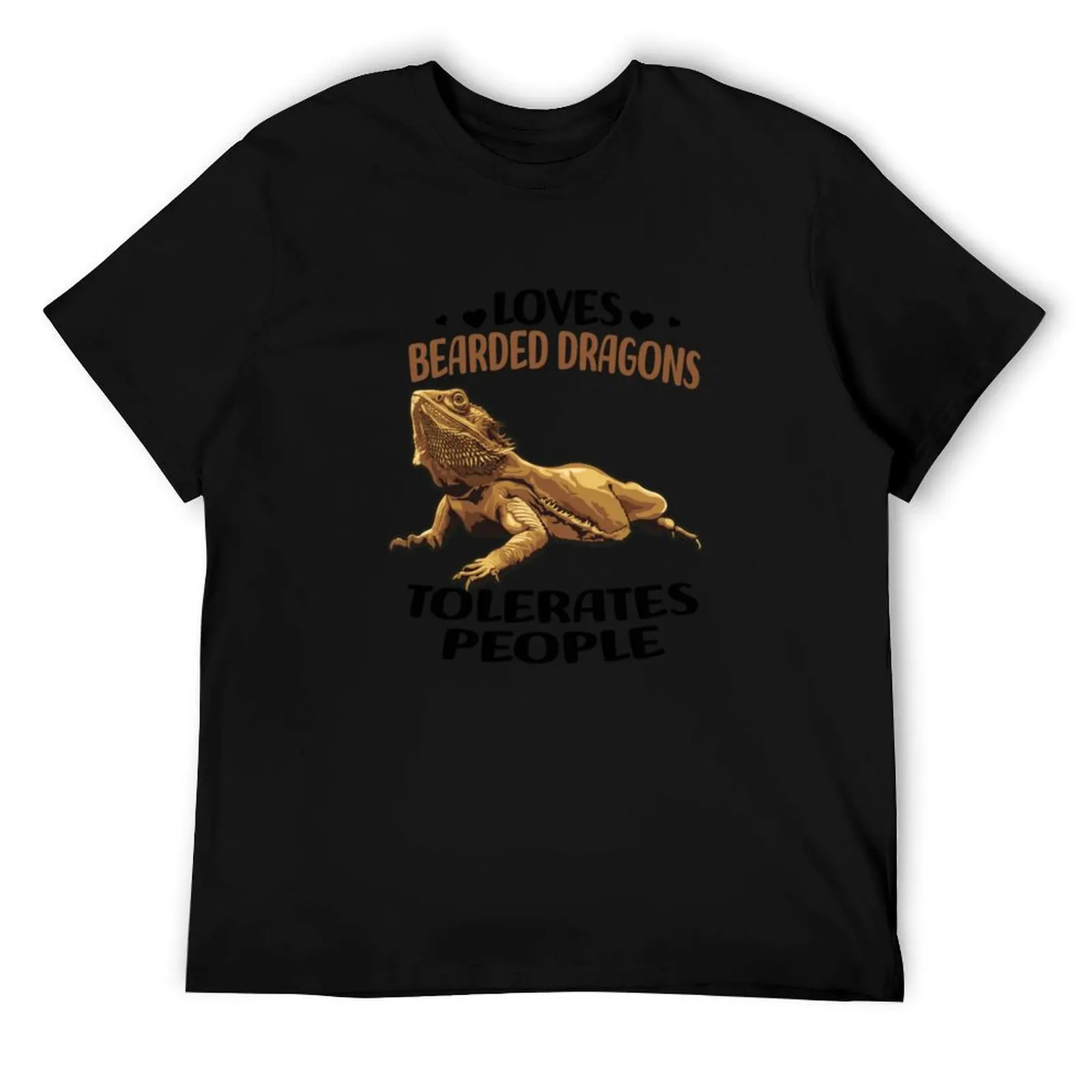 

Футболка с бородатым драконом, футболка с аниме, незаменимая футболка, мужская футболка из 100% хлопка, футболка люксового бренда