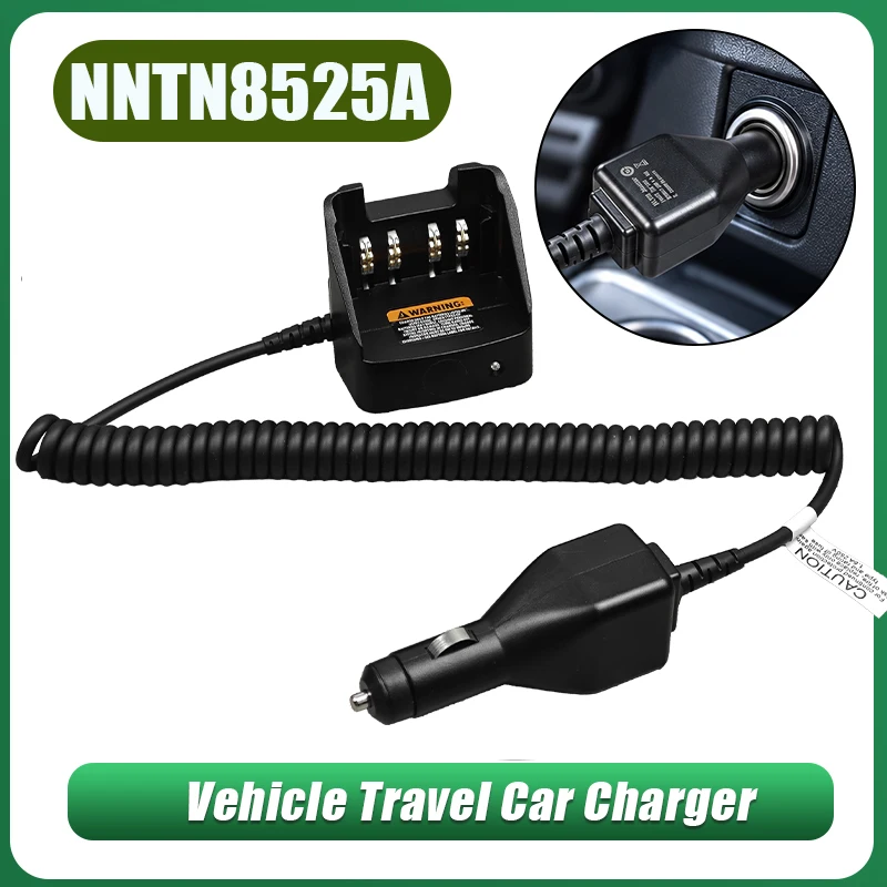 RLN6433 NNTN8525 Vehicle Travel Car Charger 12V-24V For PMNN4409 PMNN4077 Battery XiRP8268 XPR3500 DGP8550 APX1000 Two Way Radio