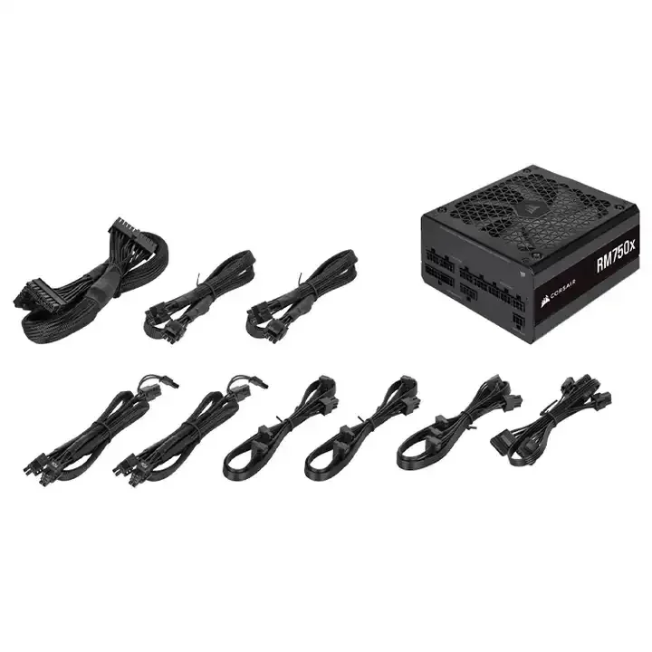

In Stock Cor-sair RM750X Power Supply 750 Watt 80 PLUS Gold Certified ATX PSU for Desktop Power Supply