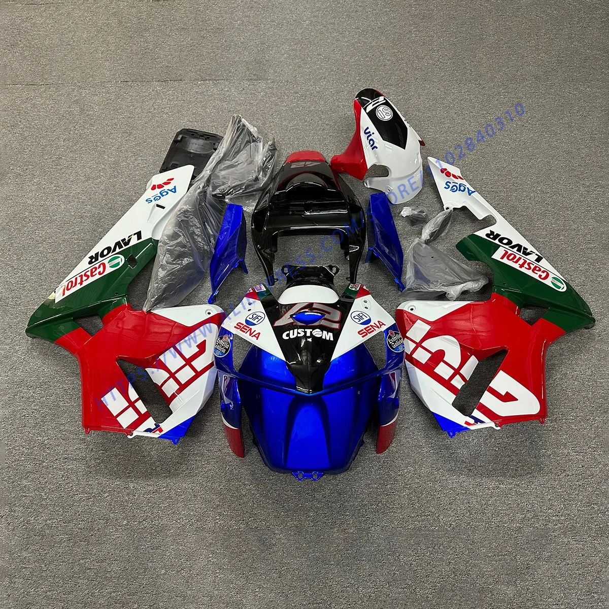 Full Fairing Body Panels Set for CBR600RR 2005-2006 PC37 600cc Injection Moulded ABS Cowling Covers Replacement Parts view 5