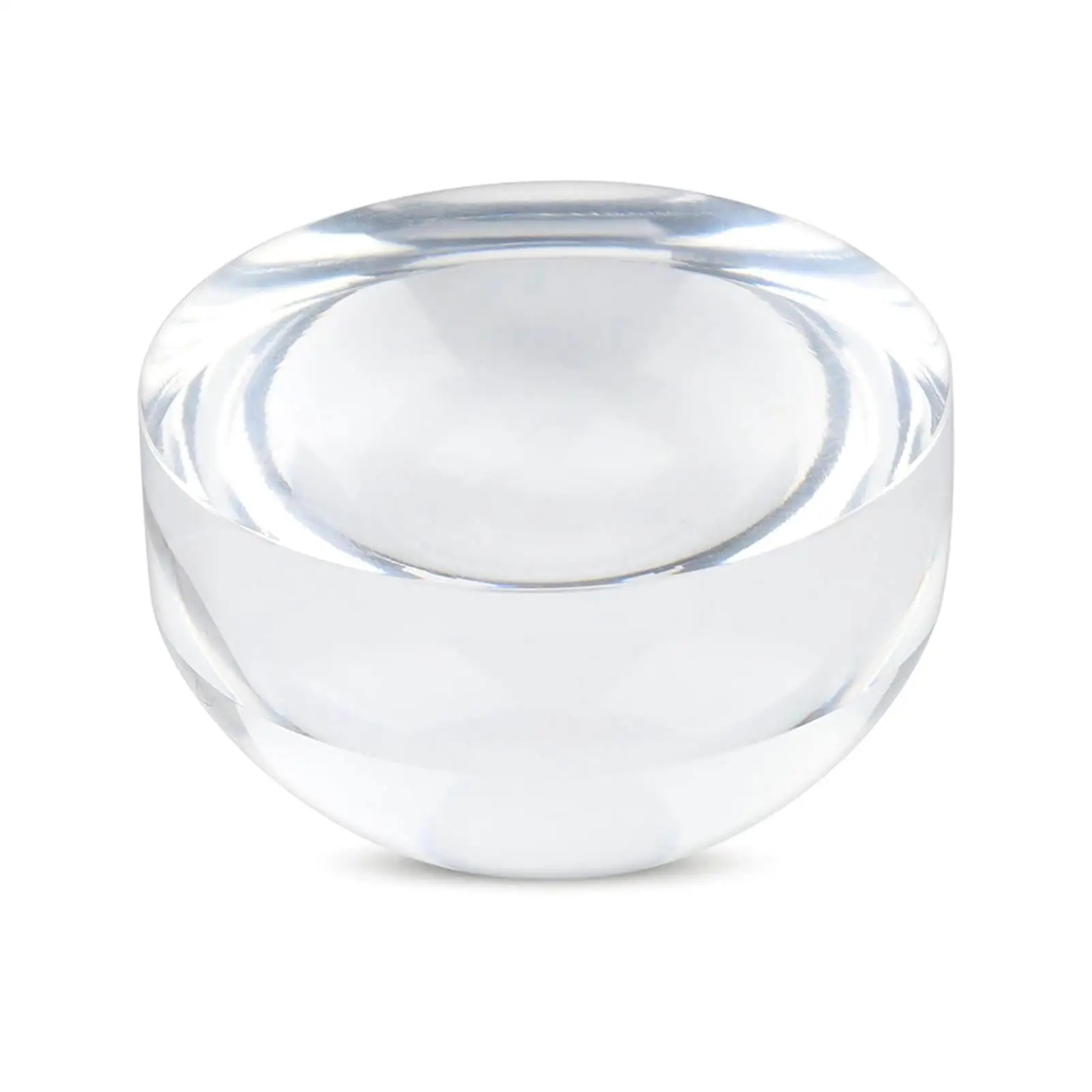 قبة مكبرة بصرية أكريليك محمولة 6X لسهولة القراءة والعرض بتصميم عدسة شفافة وخفيفة الوزن