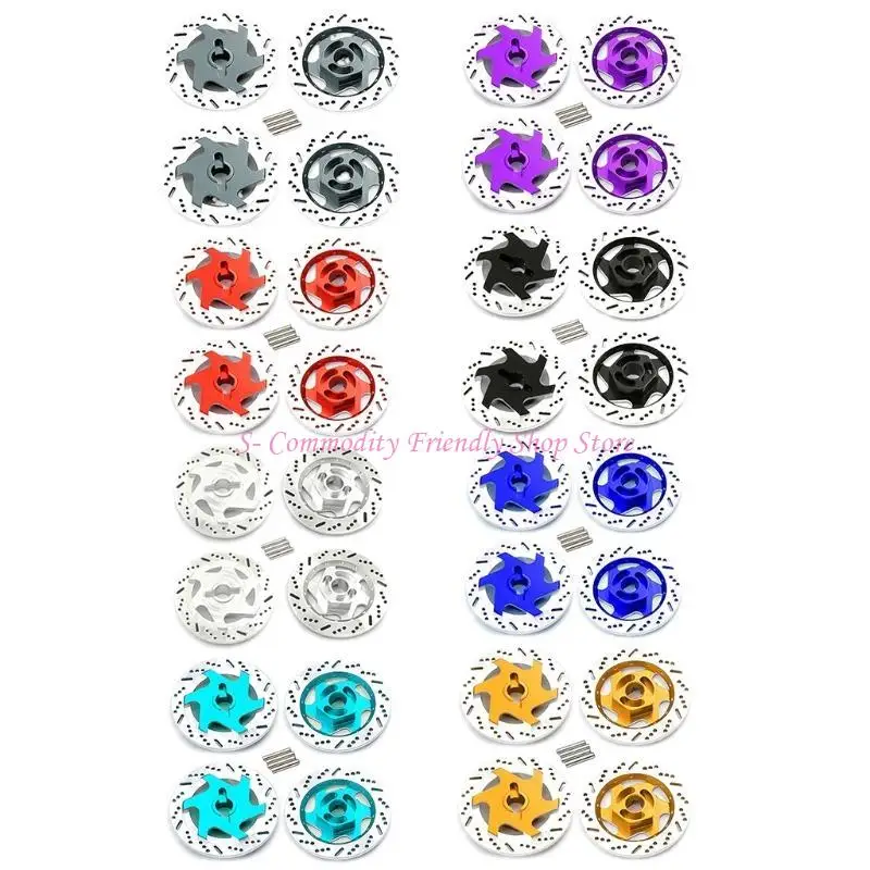 85AE Wheel Brake Disc Drift Metal Durable Accessories for 1/10 Model RC Car Decor