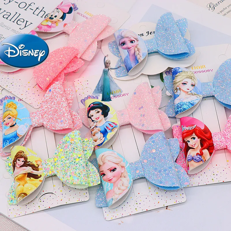 Аксессуары для девочек «ледяная принцесса» Disney, шпилька для волос, игрушки, фигурки, клипса, Эльза, подарок на день рождения Аксессуары для девочек «ледяная принцесса» Disney, шпилька для волос, игрушки, фигурки, клипса, Эльза, подарок на день рождения