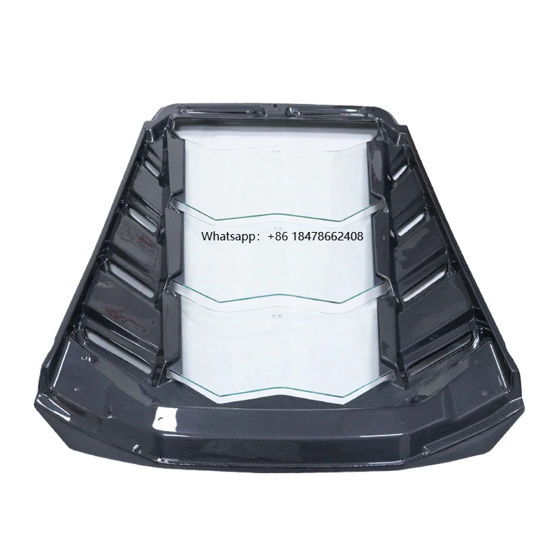 

Car Parts Carbon Fiber Rear Trunk Hood for Huracan LP580 LP610 Carbon Fibre Car Rear Engine Cover