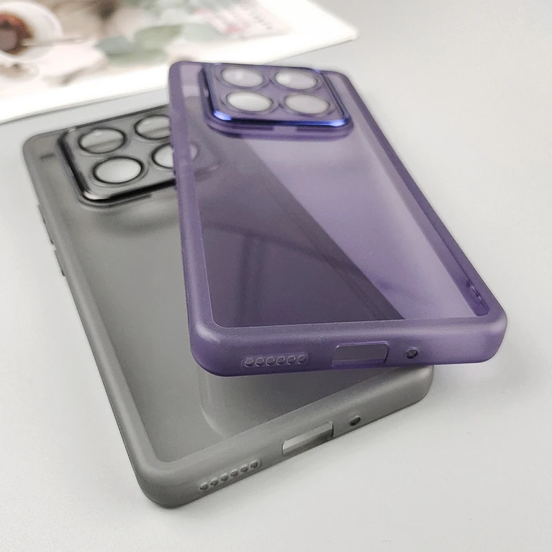 

Чехол для Xiaomi 15T Pro, новая модель с встроенной пленкой для объектива, усовершенствованный мягкий чехол с защитой от падения, чехол для Xiaomi15T Clear Back Couqe