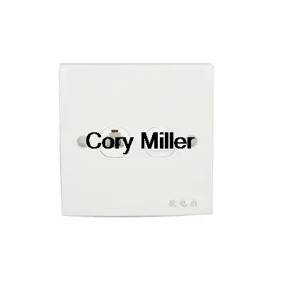10A 250V RJ11 Telephone RJ45 Computer Socket Wall Outlet Plate