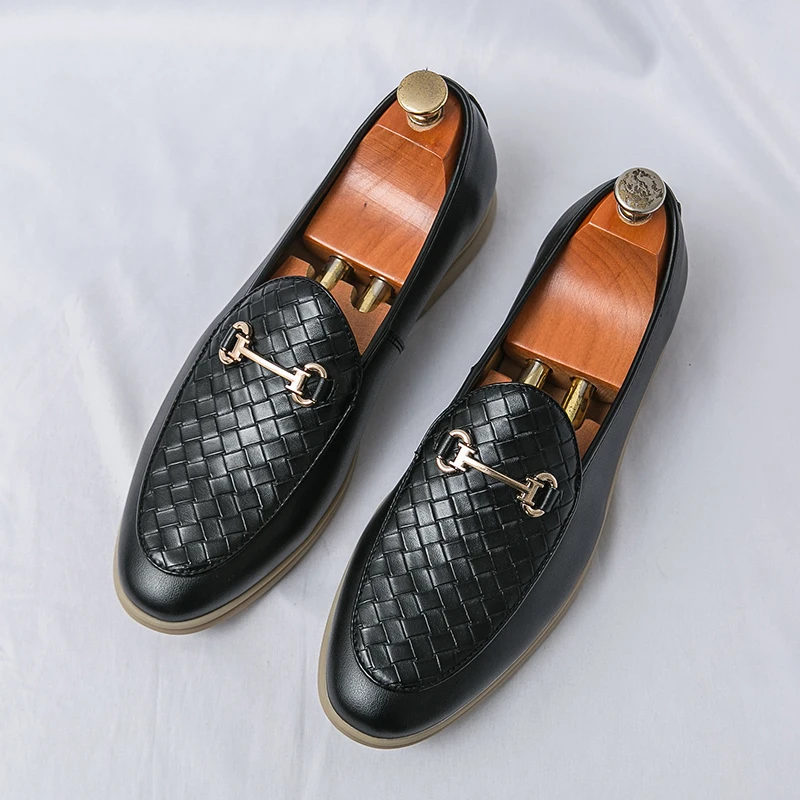 

Men Dress Shoes Fashion Suit Shoes Luxury Sneakers Social Classic Wedding Shoes Original Formal Shoes Professional Leather Shoes