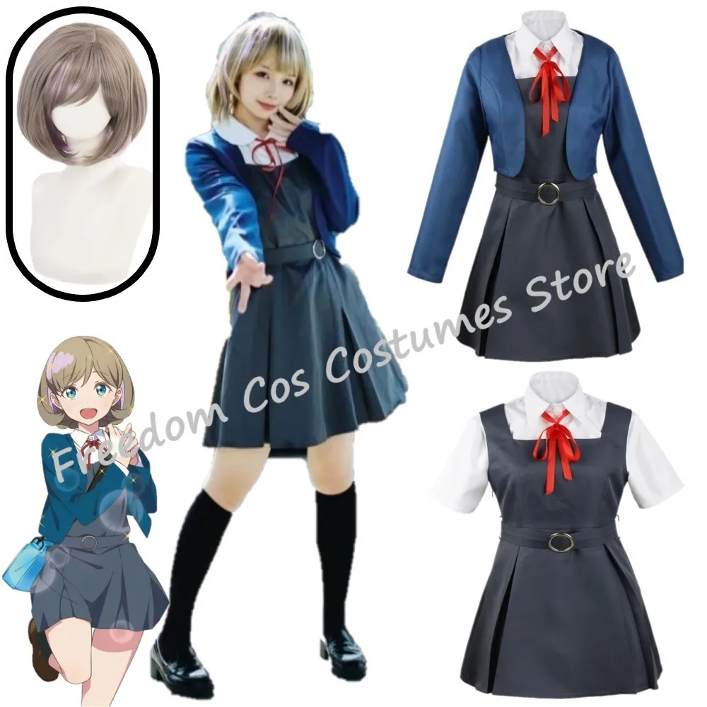 

Proyek Sekai Panggung Penuh Warna! Anime Lovely Liella Shibuya Tang Keke Women's School Uniform Dress Uniform Halloween costume