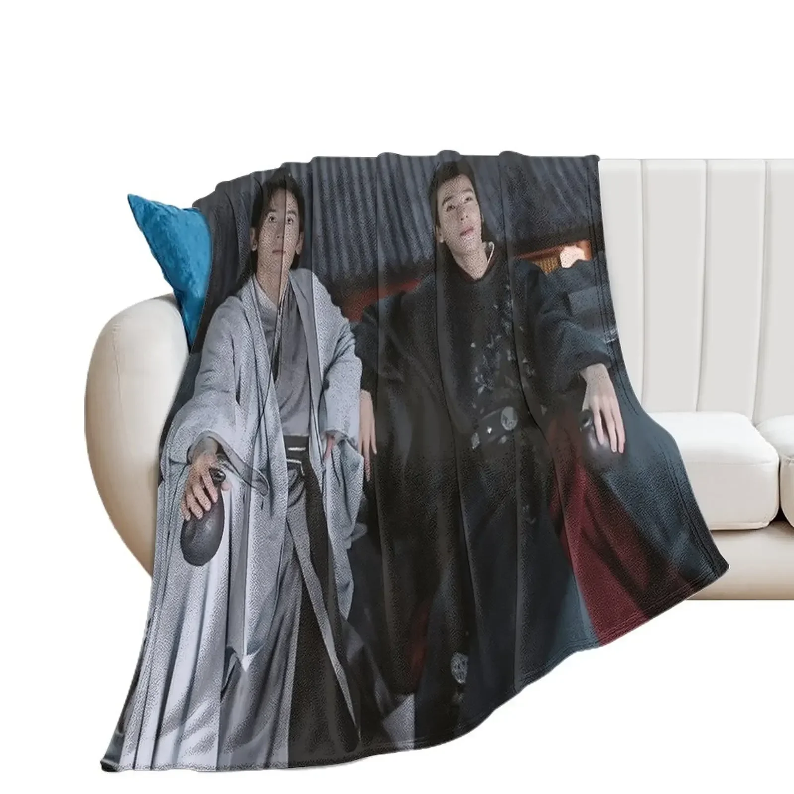 

Word of Honor - Zhou ZiShu & Wen KeXing Throw Blanket sofa bed Sofa Throw for babies Camping Blankets