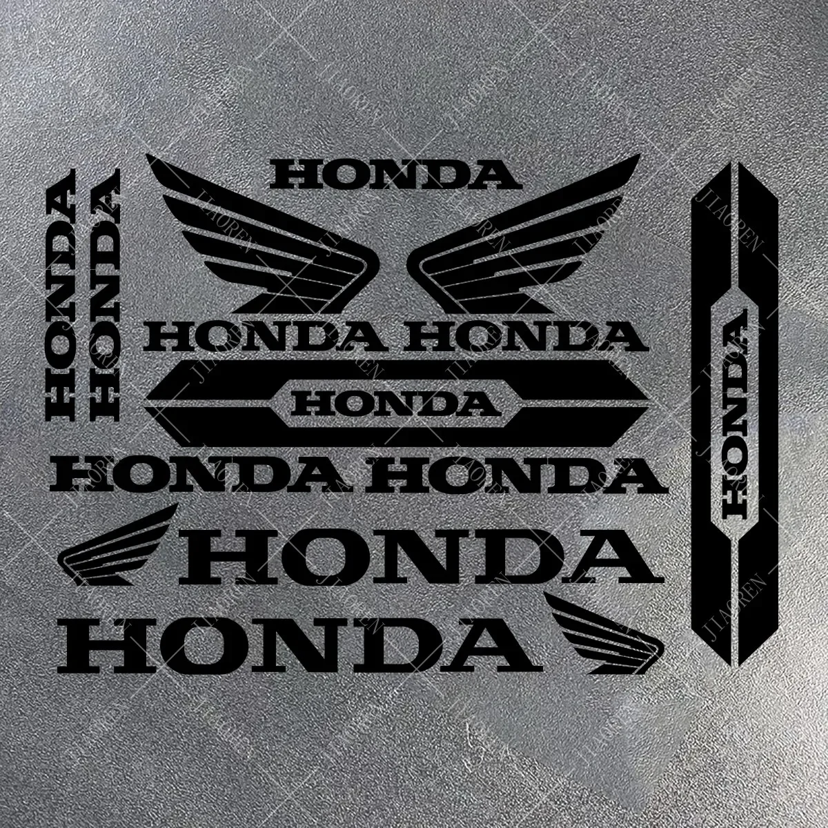 Honda Vinyl Motorcycle Tank and Helmet Stickers Logo Decal Kit Honda CBR600RR CBR1000RR CB650R CB1000R FMX650