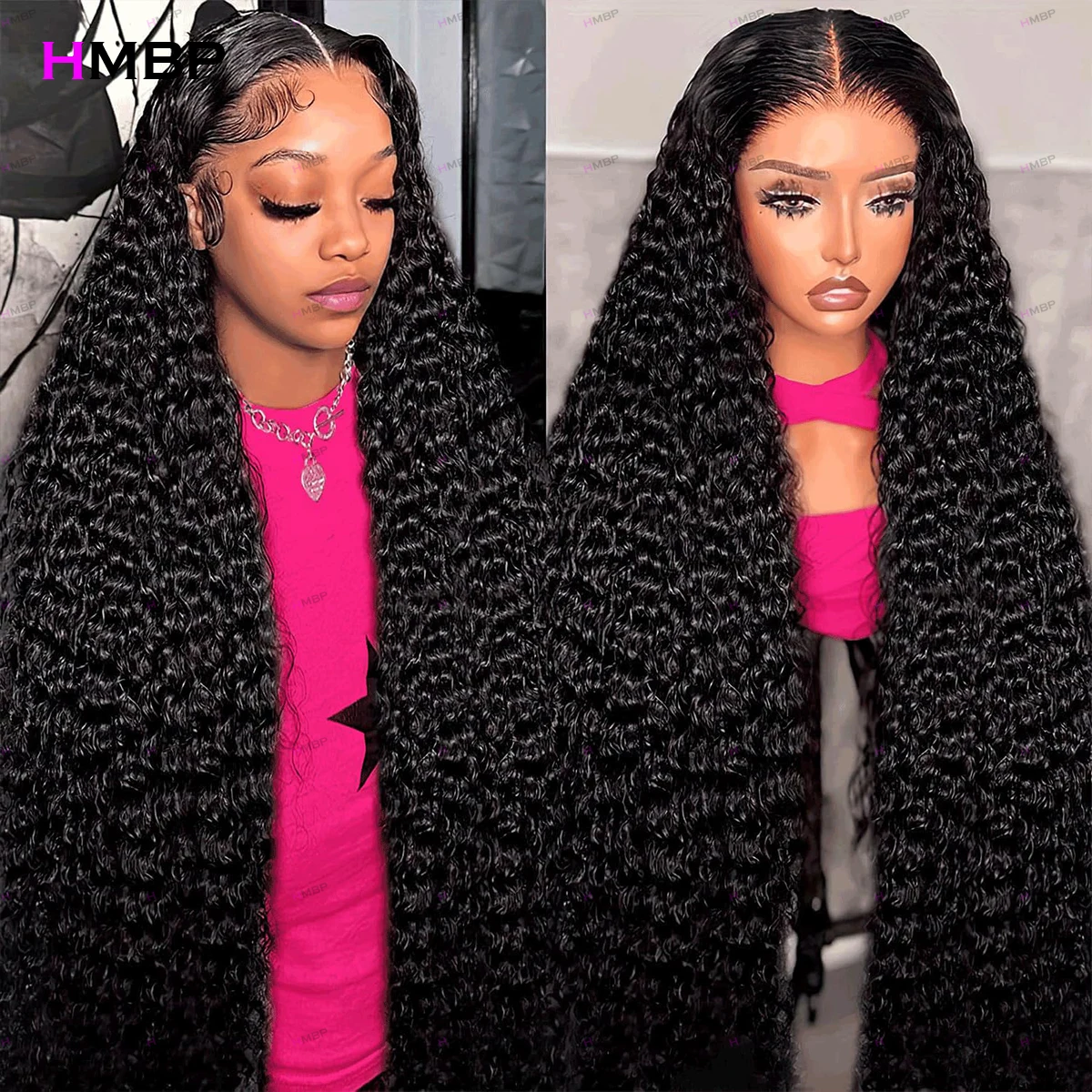 450% عالية الكثافة غلويليس شعر مستعار غريب شعر بشري مجعد شعر مستعار 13x 4/13x6 HD الدانتيل الباروكات الأمامية للنساء قبل قطعها الدانتيل إغلاق شعر مستعار