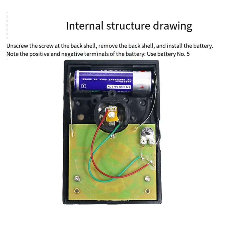 Multimeter Mini Analog Multimeter Tool 1000V Voltmeter 500mA Ammeter 1K Resistance Meter Handheld Pointer Voltage