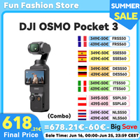 DJI Osmo Pocket 3 Powerful 1-Inch Sensor 4K/120fps  2-Inch Rotatable Touchscreen original brand new in stock