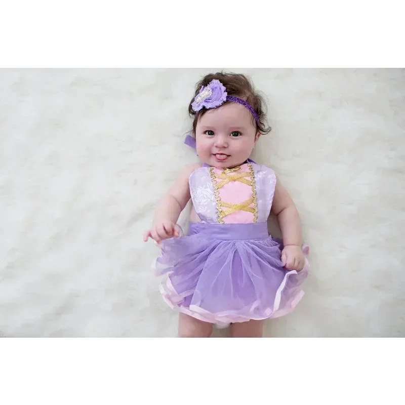 Newborn Photography Clothing Princess Dress Full Moon Hundred Day Girl Baby Set