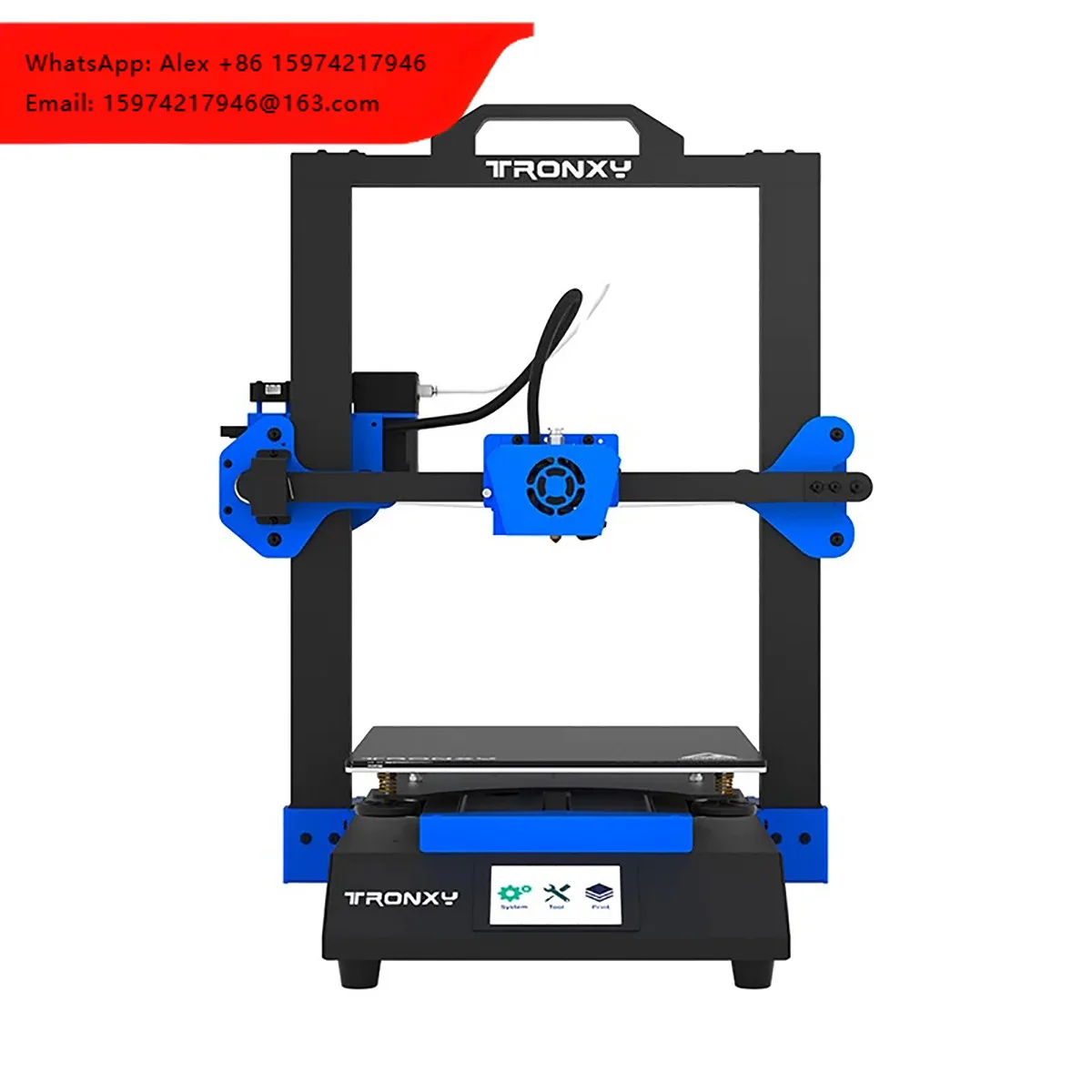 3D-принтер Tronxy XY-3 SE: высокоточный, настольный, большой размер, с двойным охлаждением, для дома, студентов и DIY-проектов