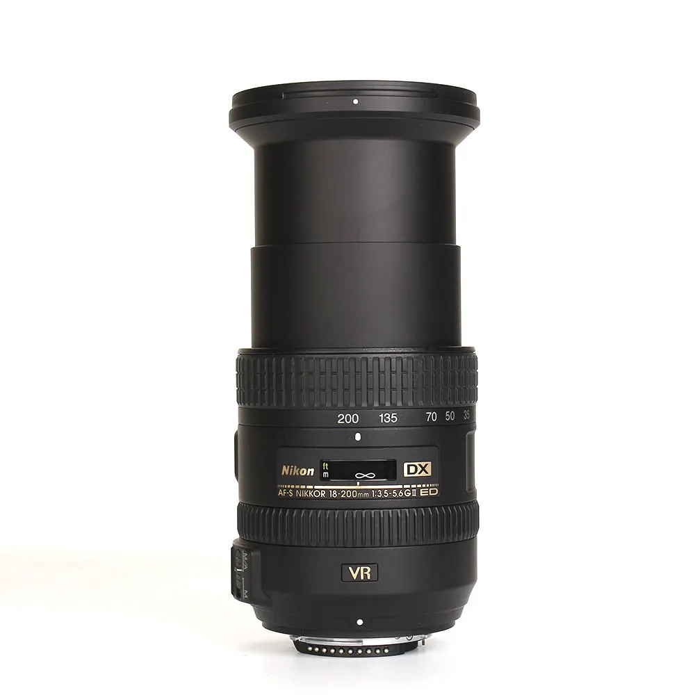 Nikon AF-S DX NIKKOR 18-200mm f/3.5-5.6G ED VR II Lens For Nikon SLR Cameras