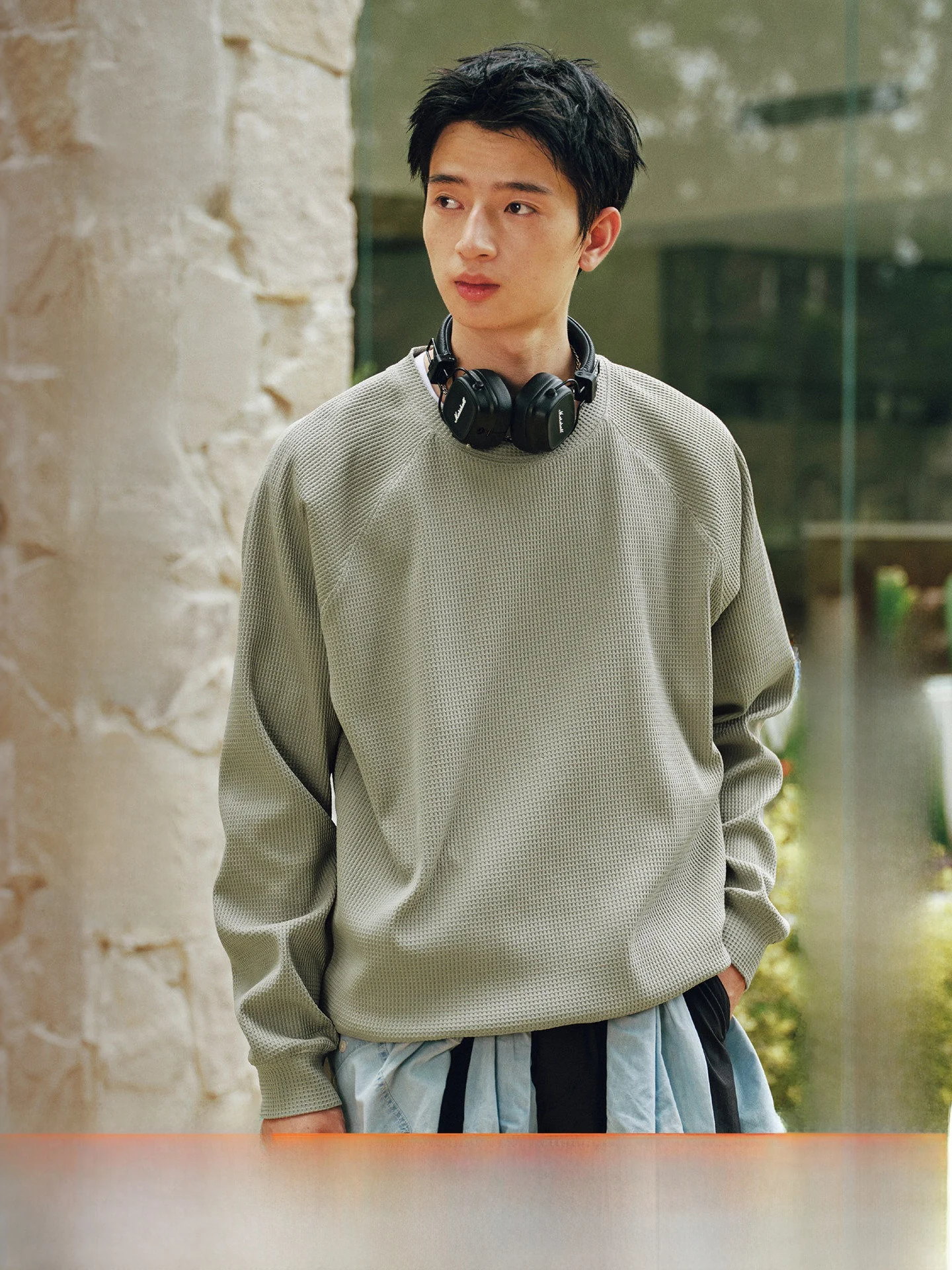 

Men's Crew Ne Long Sve Sweatirt Qui Dry Breathable Cloud Pattern T-irt Casual Loose Fit Polyester Fabric Youth Fas...