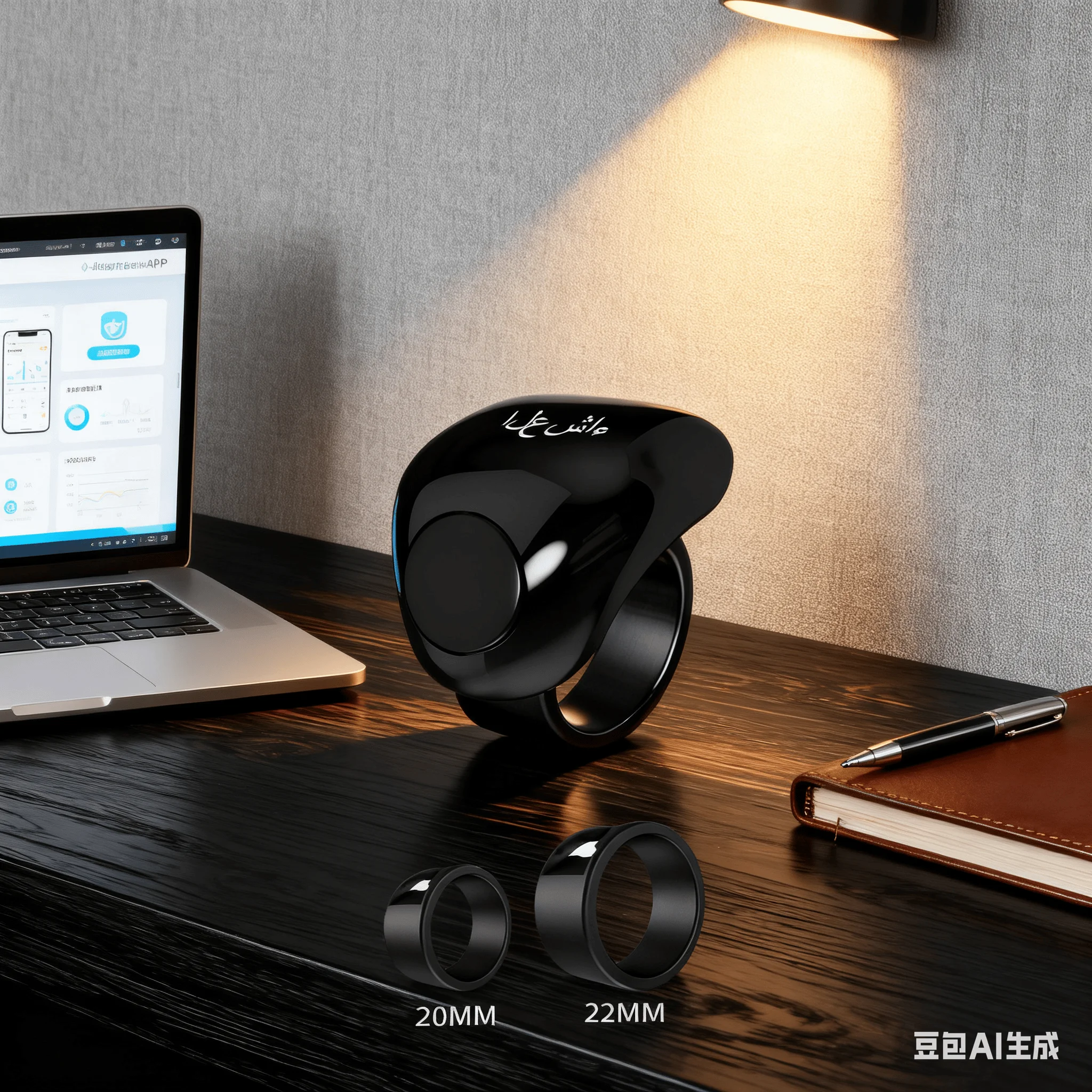 Smart Rechargeable Tasbih Counter Rings With Waterproof LED Display Electronic Finger Ring Alarm Clock Electronic Counter