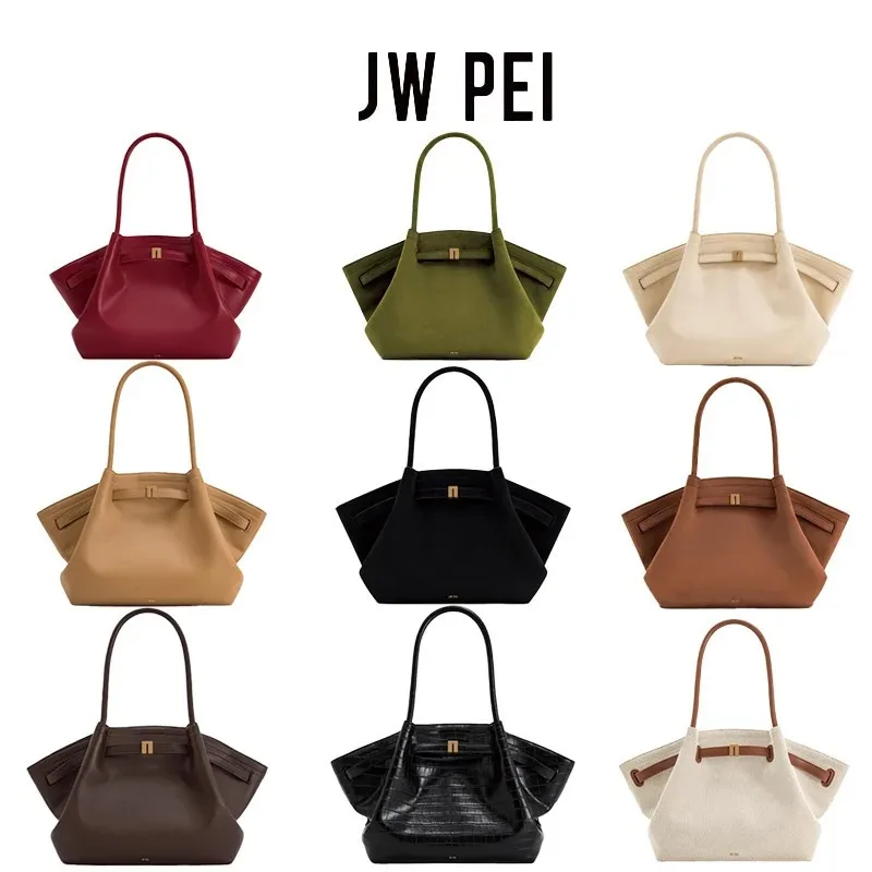 JWPEI Dumpling Bag Handtasche Einzelne Schultertasche Unterarmtasche Damenhandtasche Pendler-Ledertasche Crossbody-Tasche