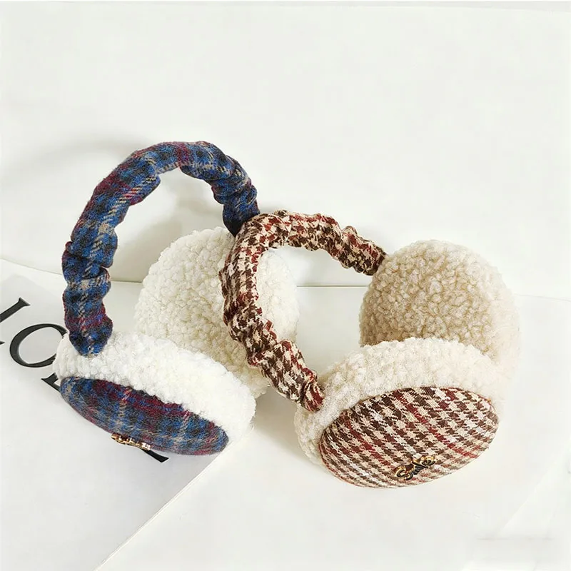 2025 Cuffie antirumore di nuovo design per donna uomo, copriorecchie termici antivento, fascia regolabile per sci, escursionismo, ciclismo