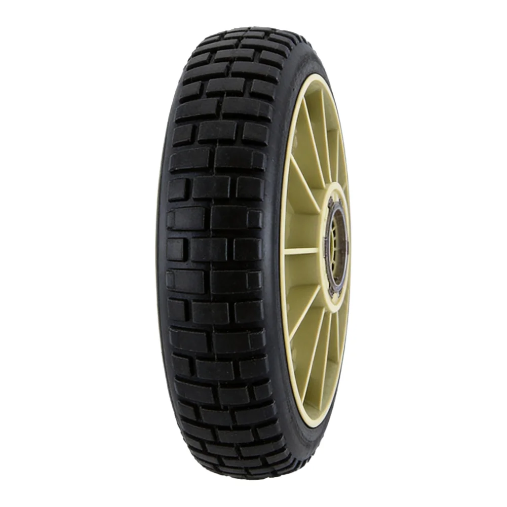 Navigate Uneven Terrain Easily with These Specific Model Compatible Lawn Mower Wheels ForModels For HRJ216/HR215/HR196