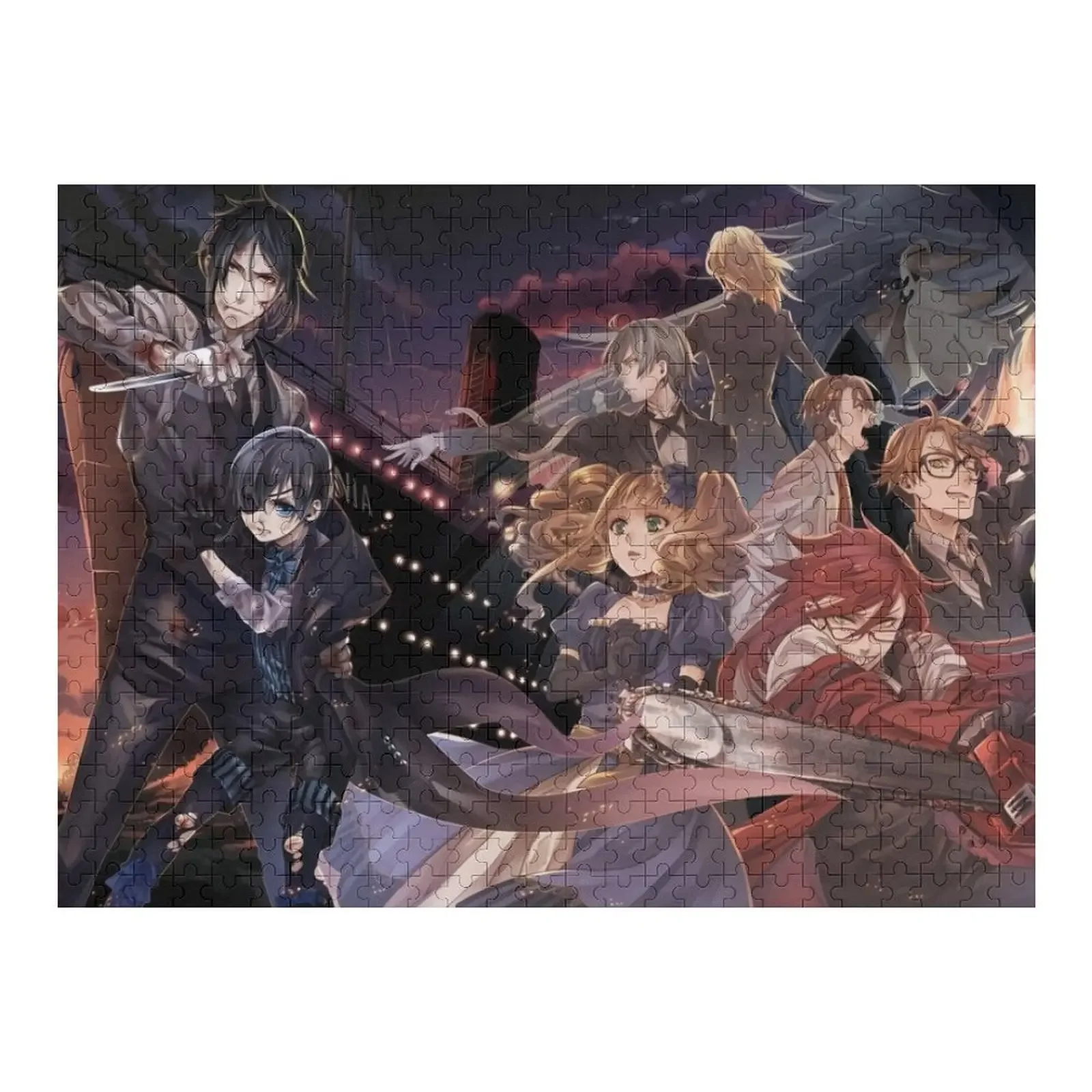 

Anime The Movie Jigsaw Puzzle Custom Photo Baby Wooden Puzzle