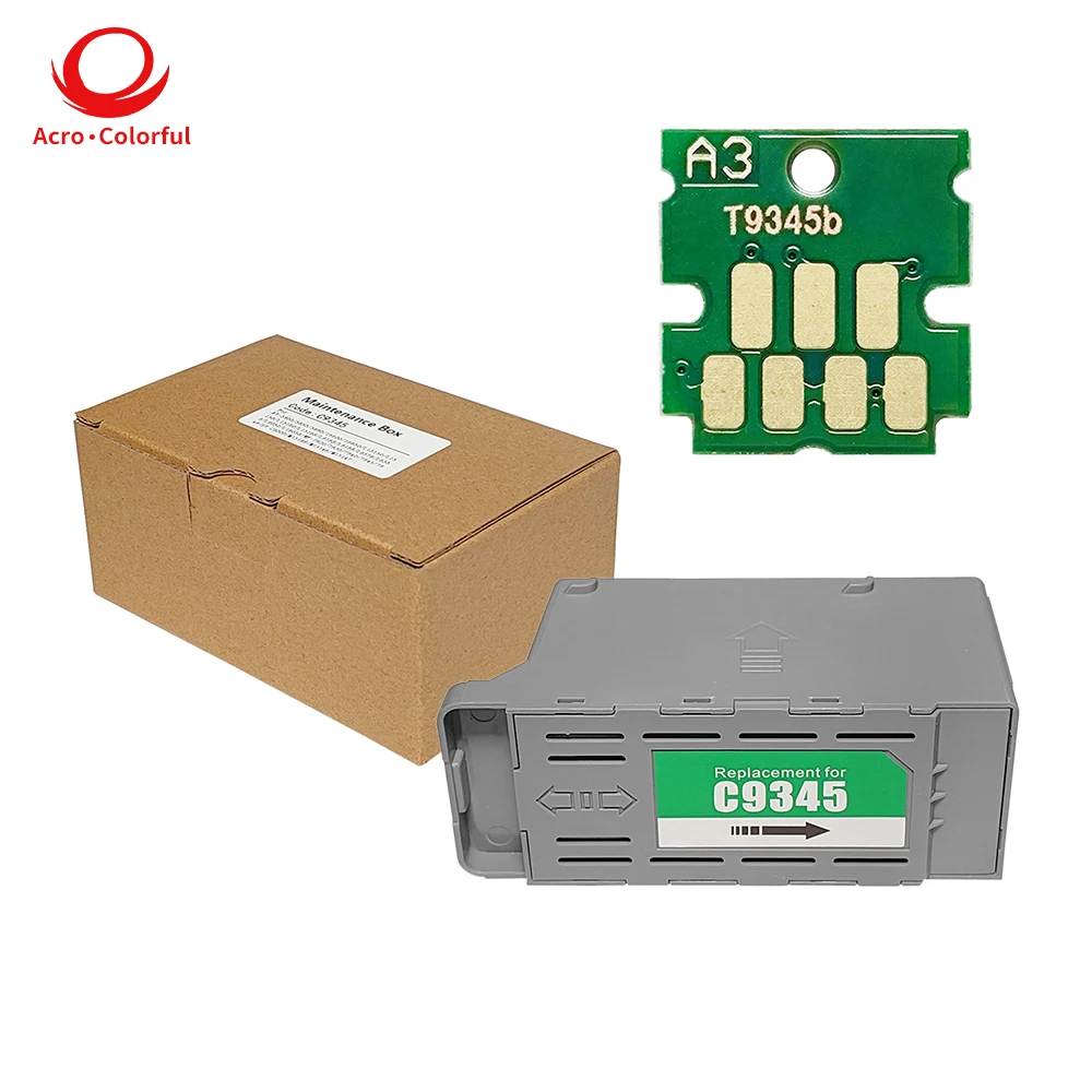 C9345 Maintenance box Chip with Chip For Epson L11160 L15150 L15160 L6550 L6570 L8160 L8180 L8180 L5150 L5160 Waste Ink Tank