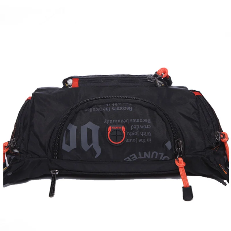 Impermeável Oxford Fanny Pack para homens, bolsa mensageiro de ombro, grande capacidade, viagem, bum sling, cintura torácica, cinto masculino, qualidade superior