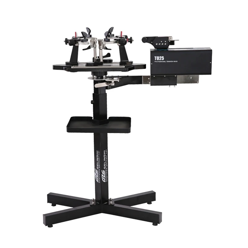 GLS-202E Automatic Base Clamp Digital Electronic Tennis Badminton Dual Use Stringing Machine