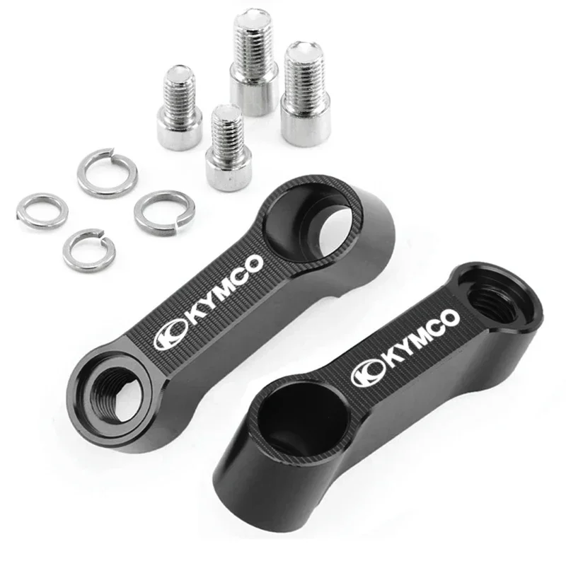 ل KYMCO AK 550 ak550 XCITING 400 500 وسط 125 200i 300i 350i X-down CV3 DTX360 اكسسوارات المرايا الناهض تمديد قوس #6