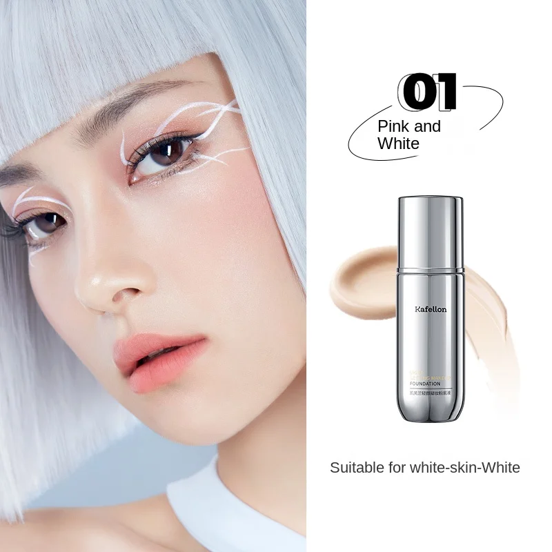 Kafellon Small Silver Not Dark Light Dry Leather Liquid Foundation