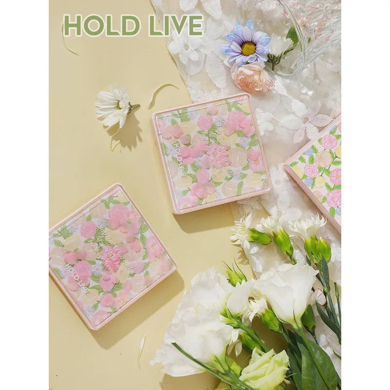 HOLD LIVE Paris Garden Palette Milk Tea Earth Tone Niche Petal Matte Marshmallow Bunny Eyeshadow